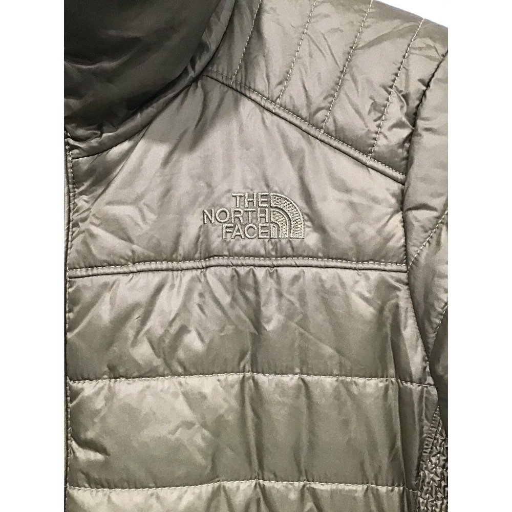 The North Face Aleycia Insulated Quilted Puffer Jacket Green Women's M Gorpcore - Picture 5 of 10